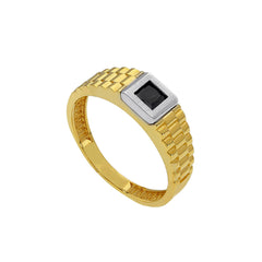 Herrenring 18 Karat Gold – 750 Goldring für Männer - 227660