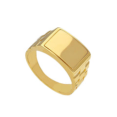 Herrenring 18 Karat Gold – 750 Goldring für Männer - 243343