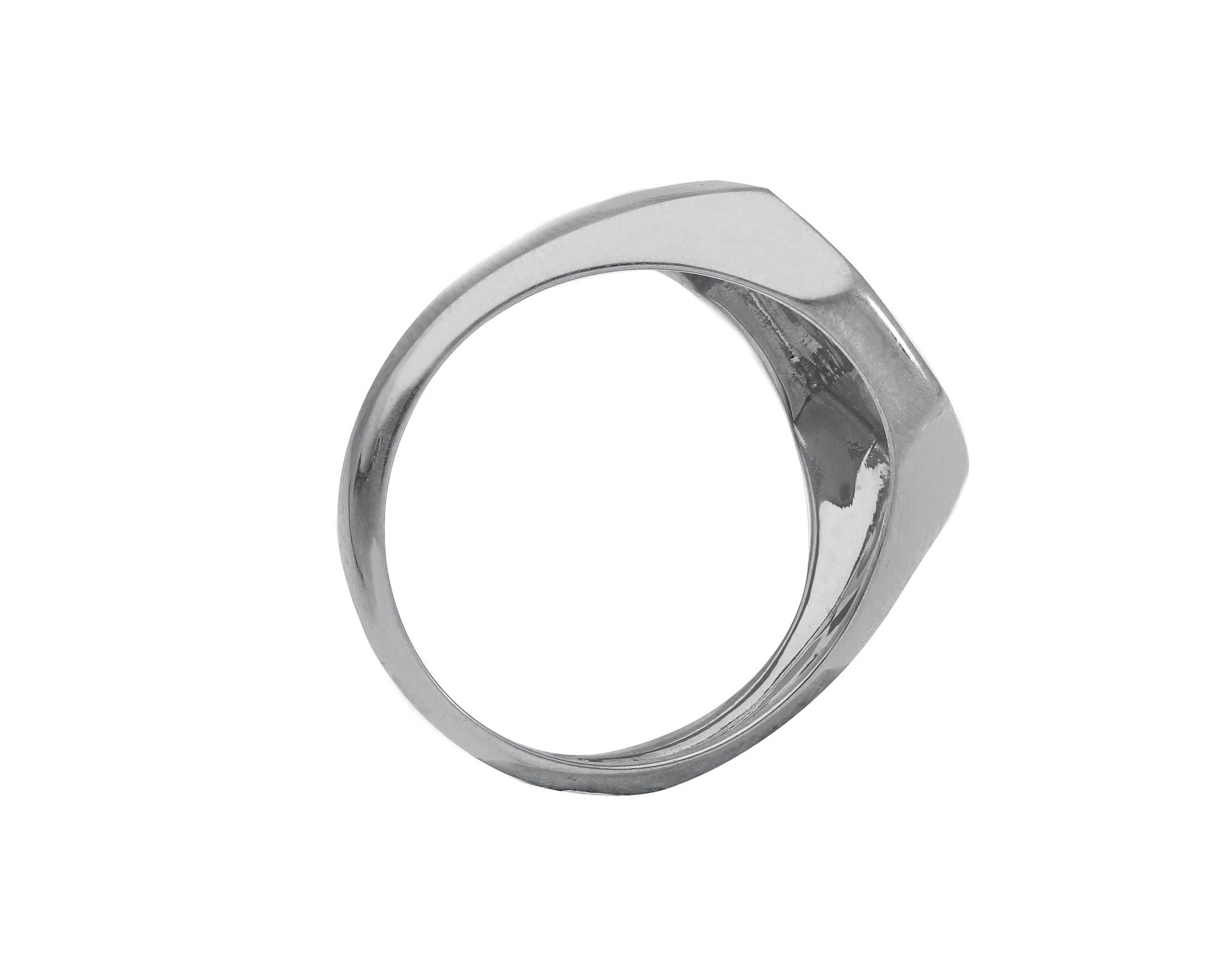 Herrenring 18 Karat Gold - 750 Goldring für Männer - 256078