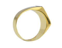 Herrenring 18 Karat Gold – 750 Goldring für Männer - 262425
