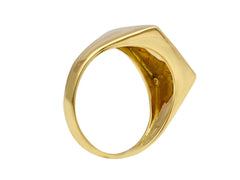 Herrenring 18 Karat Gold – 750 Goldring für Männer - 263885