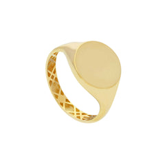 Herrenring 18 Karat Gold – 750 Goldring für Männer - 270336