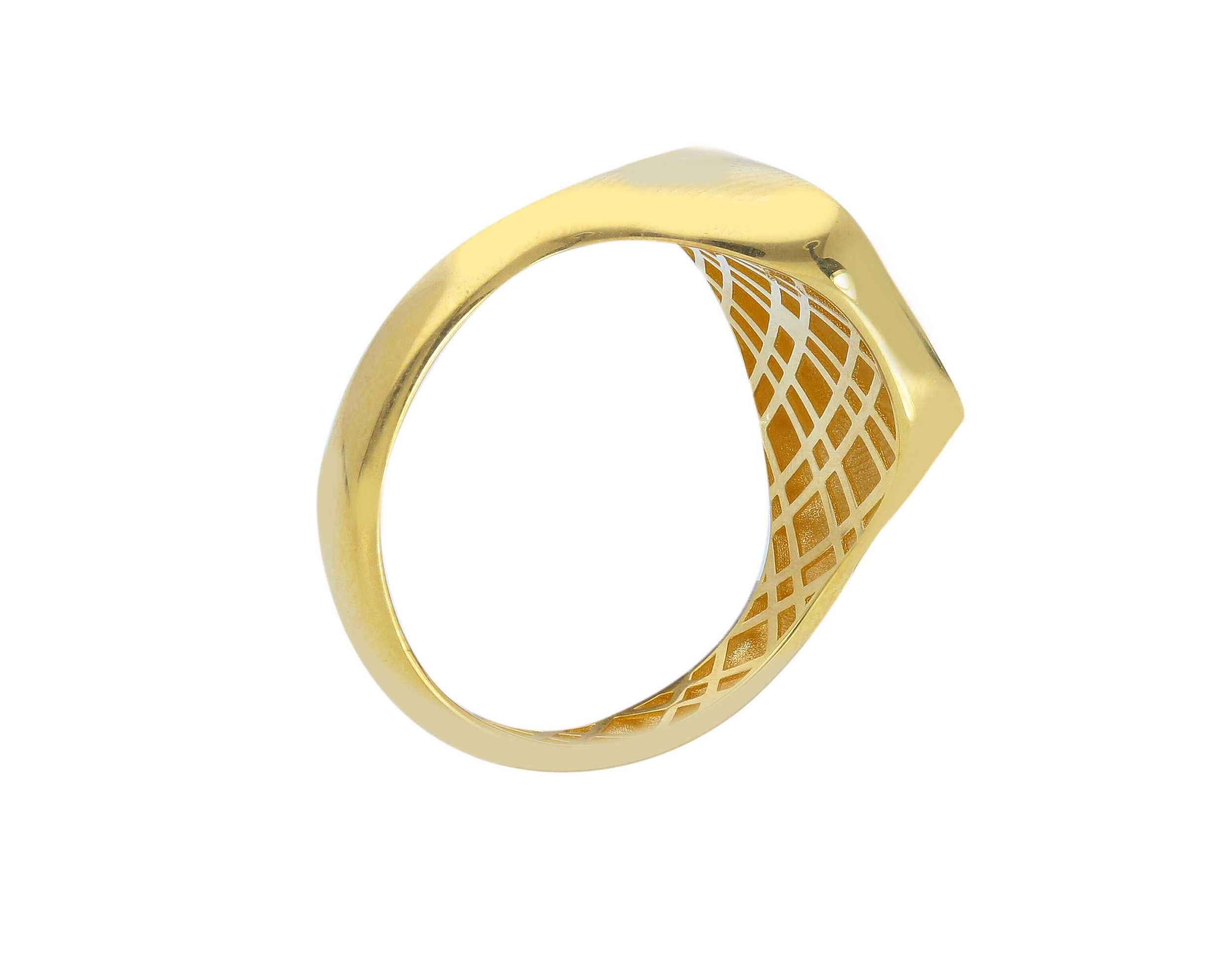 Herrenring in 750/18 Karat Gold für Männer - 270338