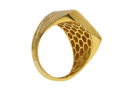 Herrenring 18 Karat Gold – 750 Goldring für Männer - 271937