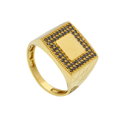 Herrenring 18 Karat Gold – 750 Goldring für Männer - 271937