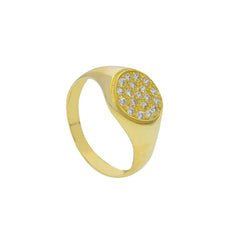 Herrenring 18 Karat Gold – 750 Goldring für Männer - 274749