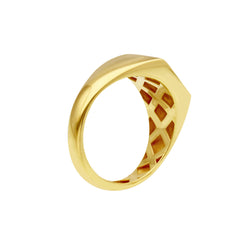 Herrenring 18 Karat Gold – 750 Goldring für Männer - 277728