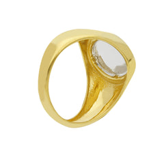 Herrenring 18 Karat Gold – 750 Goldring für Männer - 282151