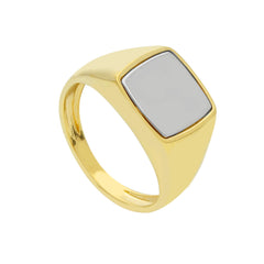 Herrenring 18 Karat Gold – 750 Goldring für Männer - 282153