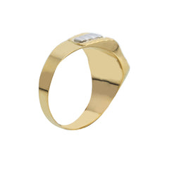 Herrenring 18 Karat Gold – 750 Goldring für Männer - 284153