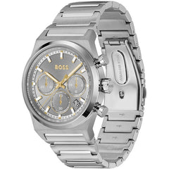 Hugo Boss Candor Chrono Silbrig / Grau Herrenuhr - 1514221