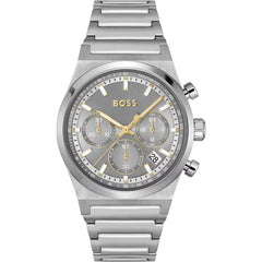 Hugo Boss Candor Chrono Silbrig / Grau Herrenuhr - 1514221