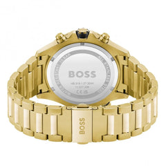 Hugo Boss Chronograph Goldig 46 MM Herrenuhr - HB1513932