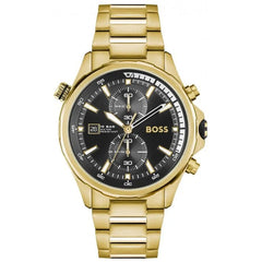 Hugo Boss Chronograph Goldig 46 MM Herrenuhr - HB1513932