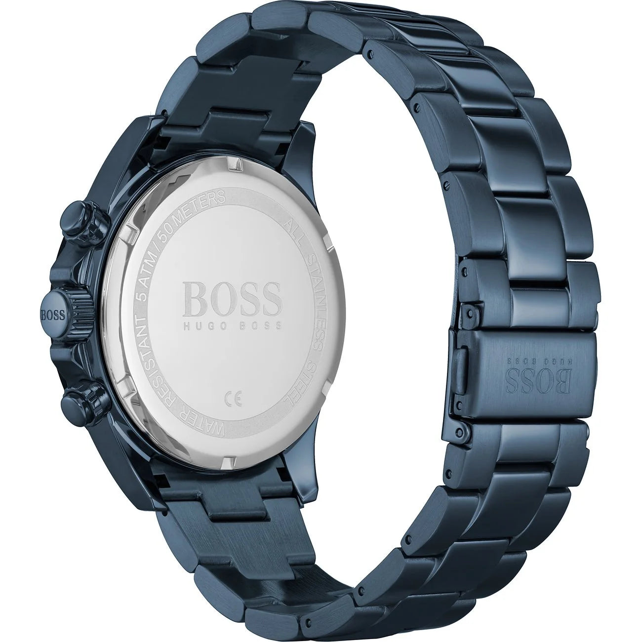 Hugo Boss Chronograph Herrenuhr in Blau - HB1513758