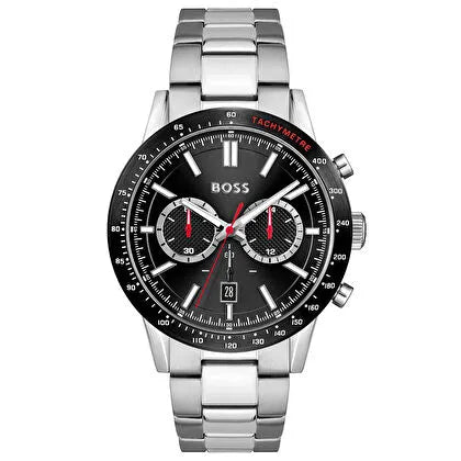 Hugo Boss Chronograph 44 MM Silbrig Herrenuhr - HB1513922