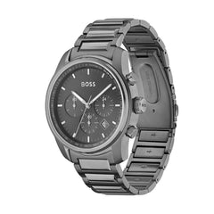 Hugo Boss Chronograph Herrenuhr in Grau HB1514005 | Herrenuhren Kaufen