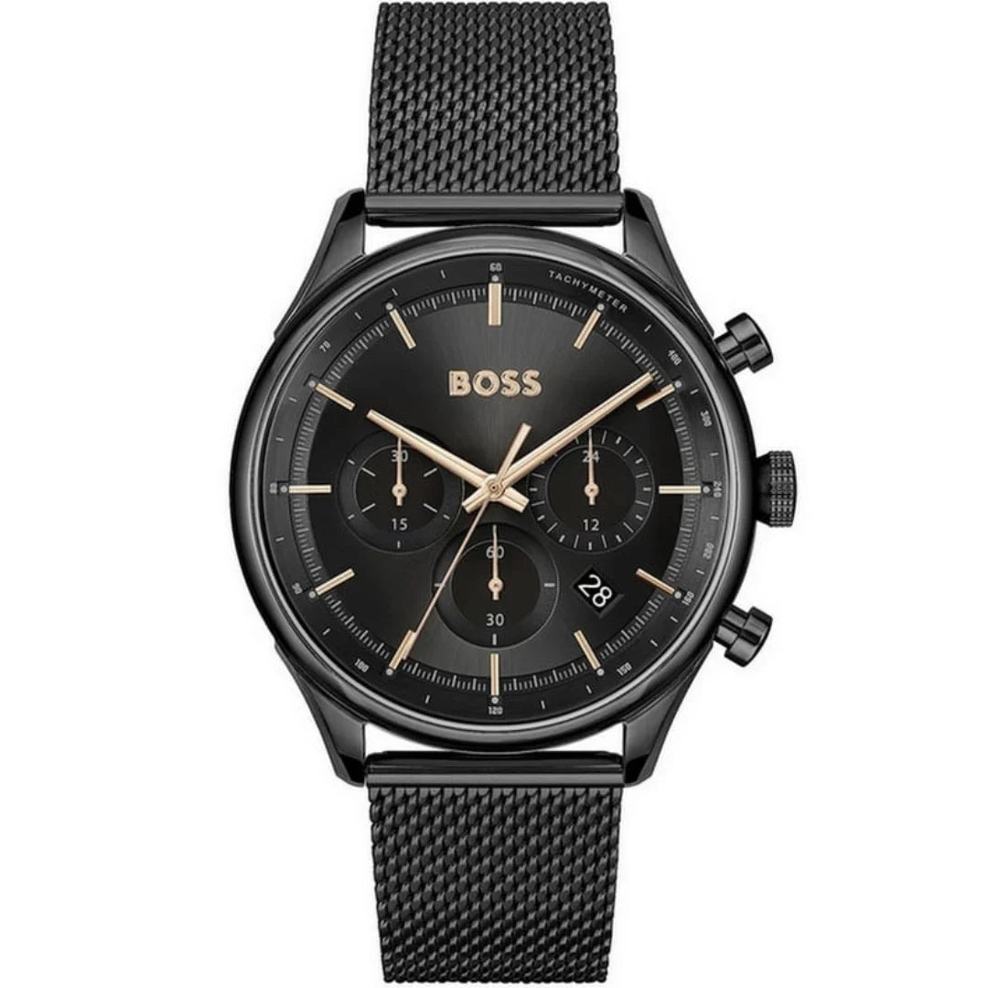 Hugo Boss Herrenuhr Chronograph in Schwarz - HB1514065 | Online Kaufen