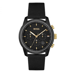 Hugo Boss Chronograph Herrenuhr in Schwarz - HB1514003