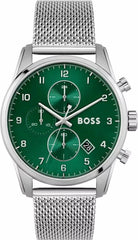 Hugo Boss Skymaster Chronograph 44mm Uhr Edelstahl Silber - 1513938