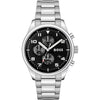 Hugo Boss View Chronograph 44mm Herrenuhr aus Edelstahl in Schwarz - HB1514008