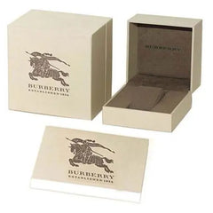 Burberry BU9809 The City Herren Uhr – Rot Gummi