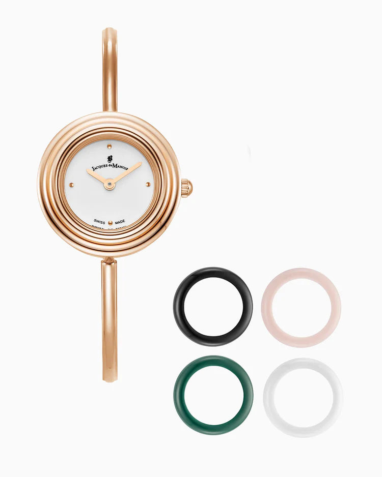 Jacques du Manoir Aurora Damenuhr Roségold 26 mm