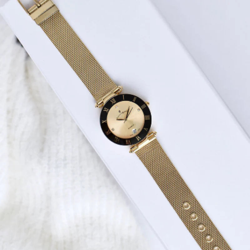 Jacques Du Manoir Coupole Mesh 33 MM Damenuhr - RCM.27