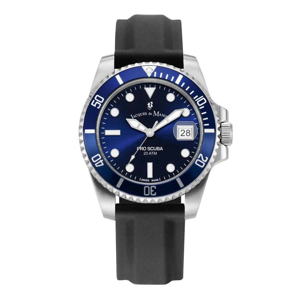 Jacques Du Manoir Pro Scuba 40.5 MM Quarz Herrenuhr - JWG02705