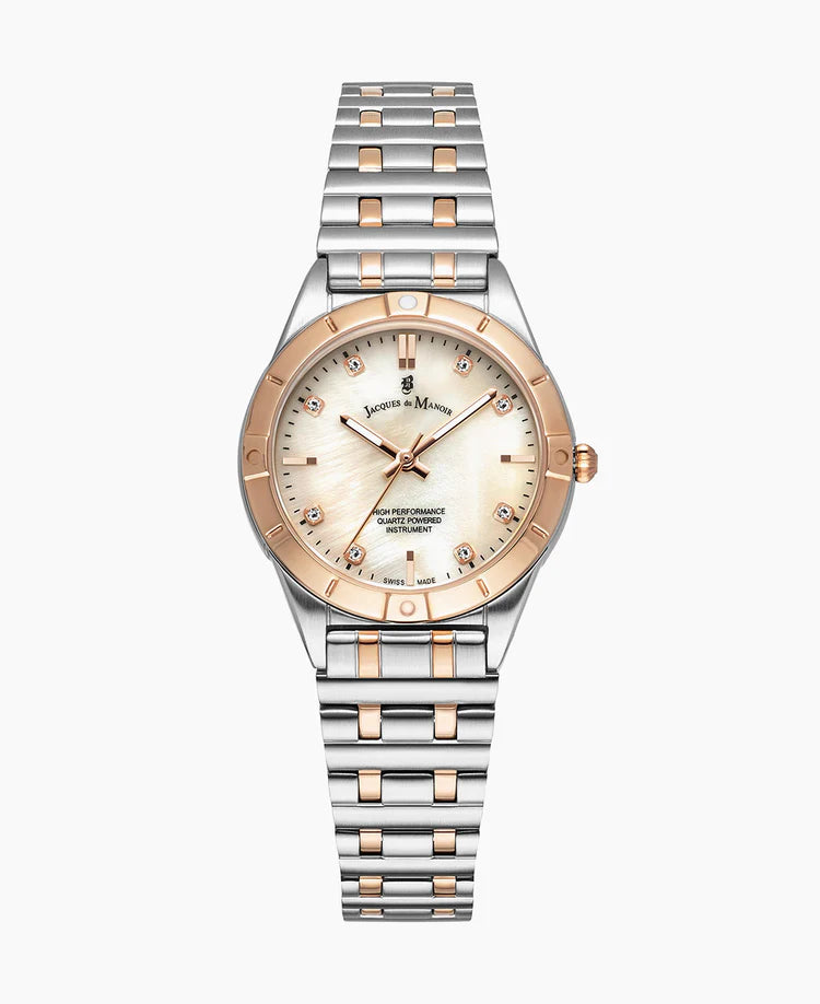 Jacques du Manoir Leonie Damenuhr Bicolor 29 mm