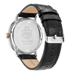 JDM Militär Kilo II Weisse Herrenuhr -  JDM-WG026-05