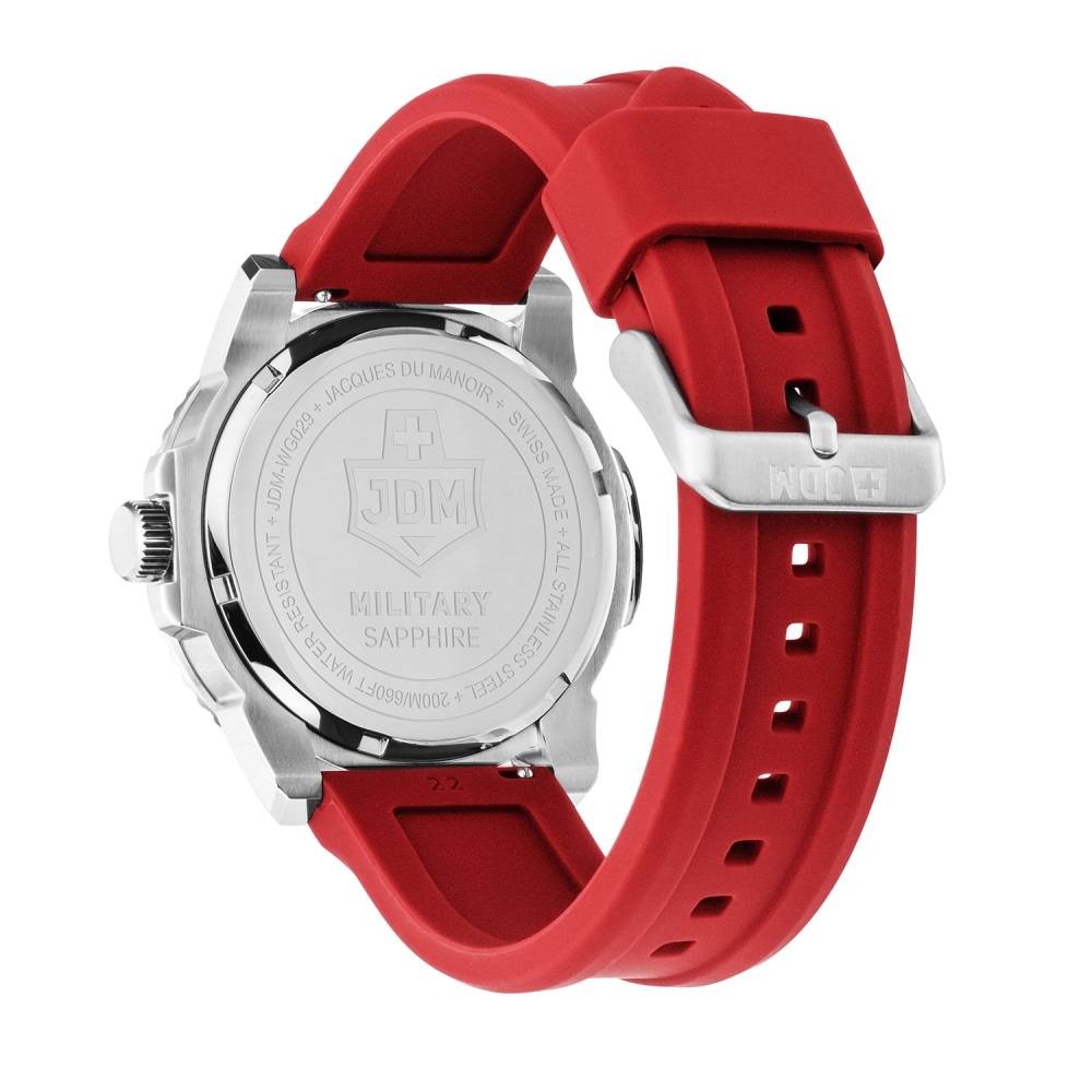 JDM Militär Mike Plus Black Sunray Herrenuhr - JDM-WG029-03