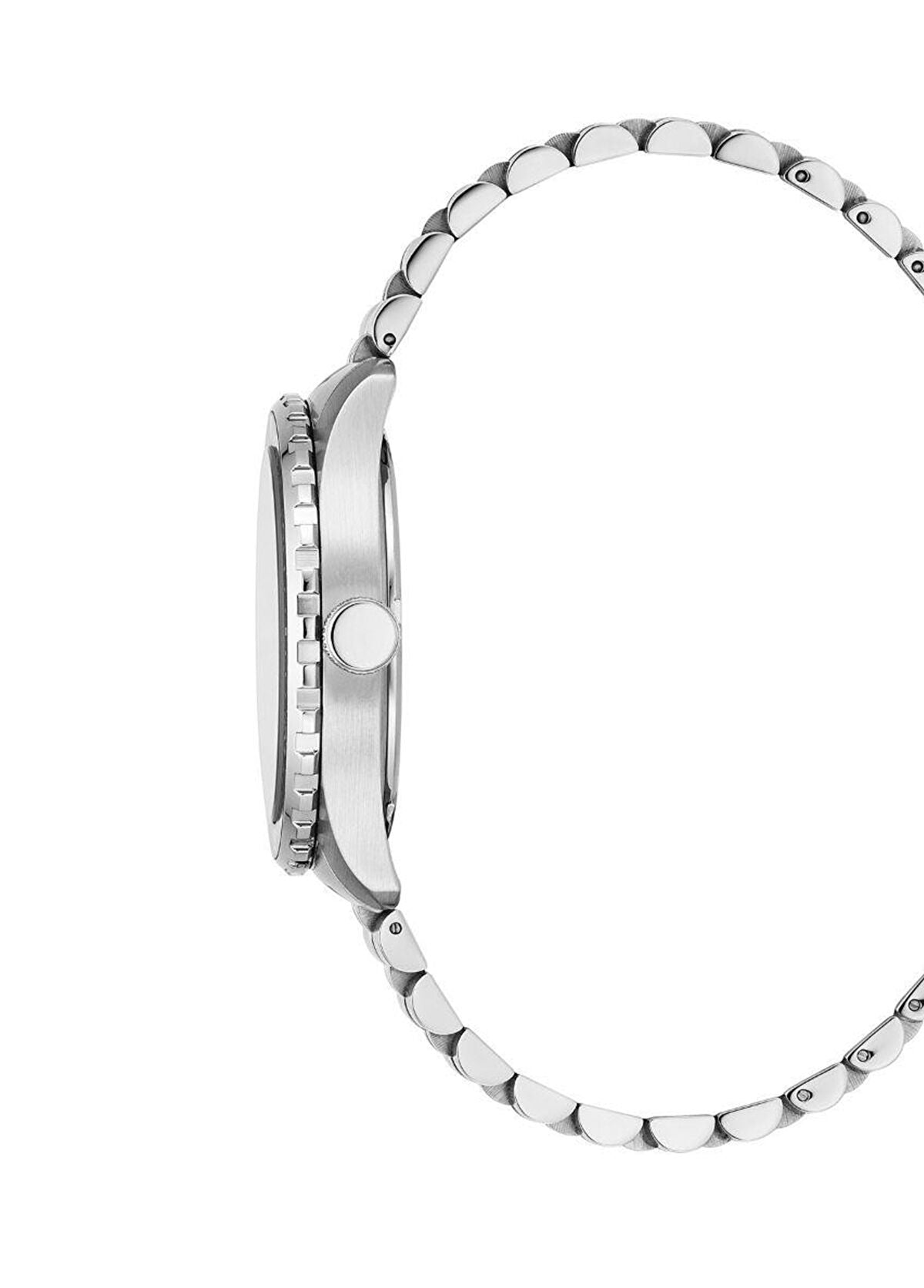 JDM Militär Wingman Herrenuhr aus silbernem Stahl - JDM-WG028-04