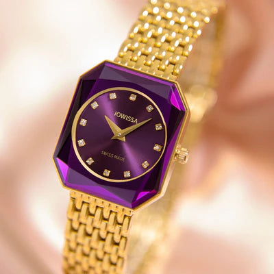 Jowissa Facet Radiant Schweizer Damenuhr - J8.081.M