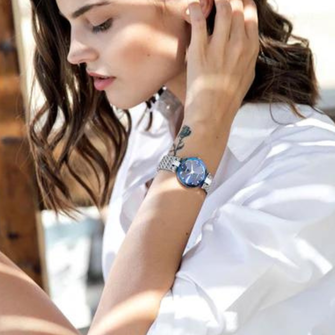 Jowissa Facet Strass Schweizer Damenuhr - J5.703.M 4