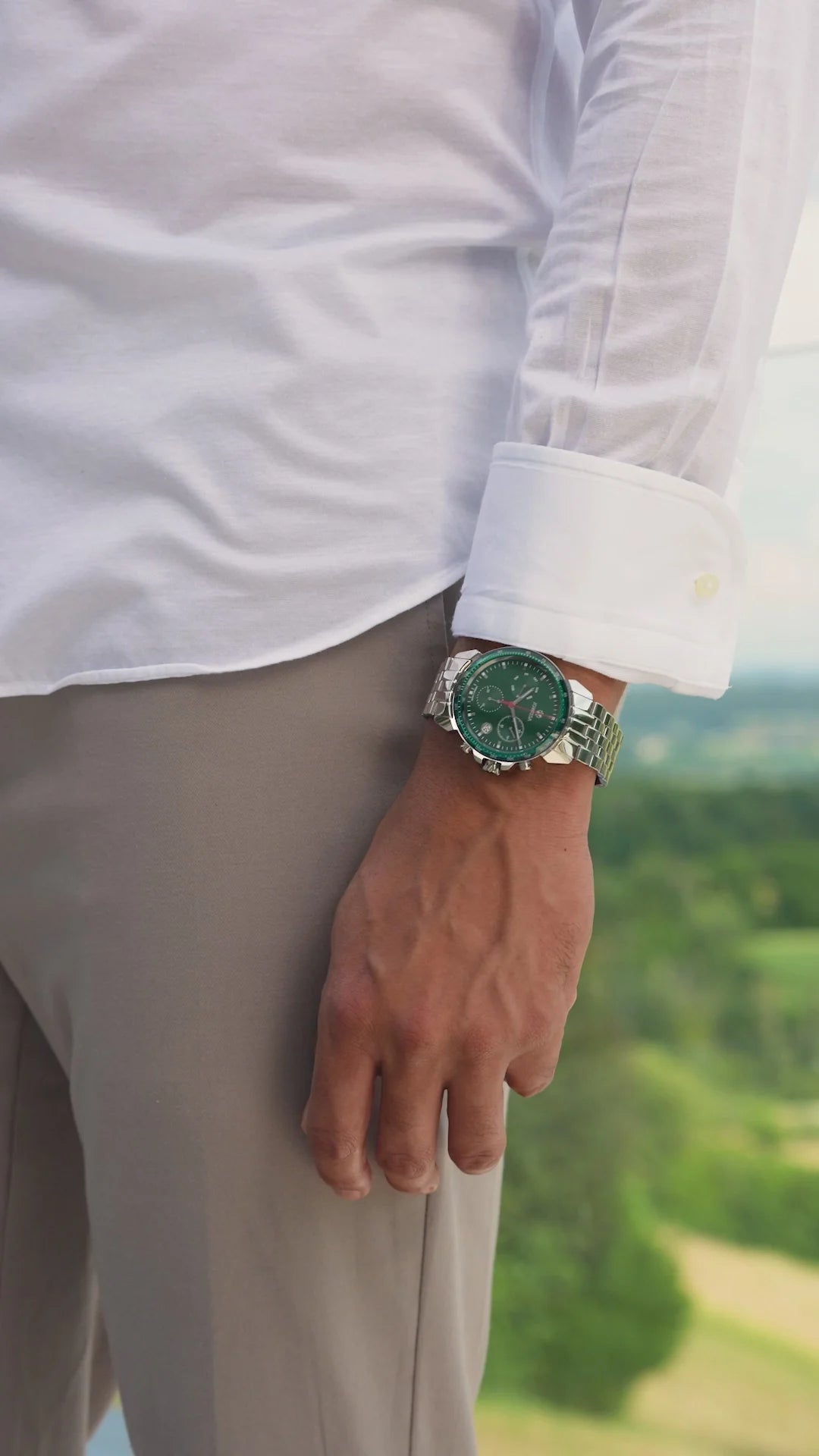 Jowissa LeWy 9 Swiss Made Chronograph Herrenuhr - J7.157.L