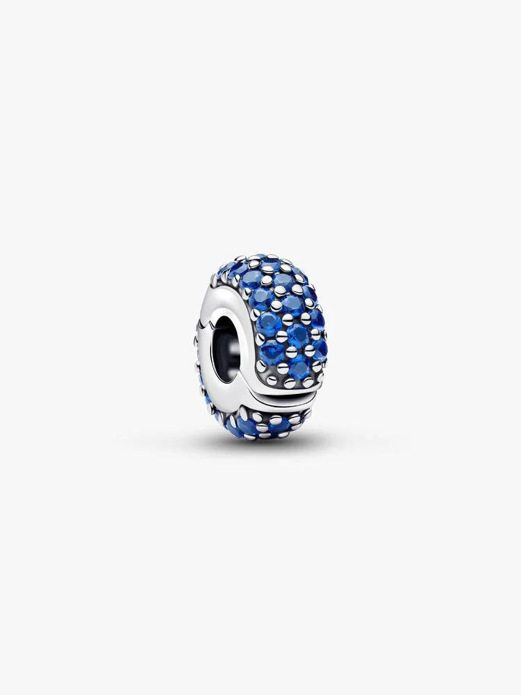 Königsblauer Stein Clip-Charm - 794700C01