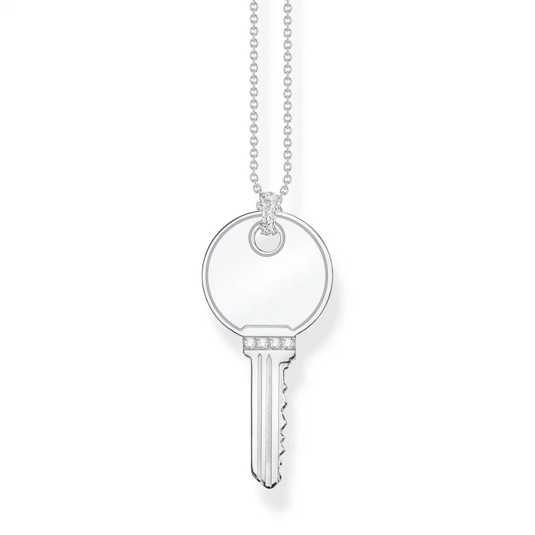 Thomas Sabo Schlüssel Halskette - Silberschmuck für Damen - KE2131-051-14-L50V