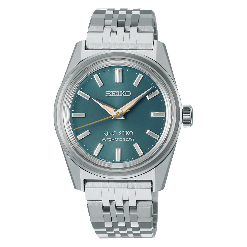 King Seiko KSK 6R Automatik Efeugrün Ø 36mm Unisexuhr - SPB459J1