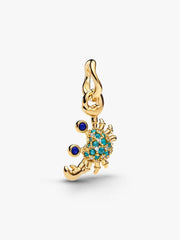 Krabbe Charm-Anhänger Vergoldet - 764684C01