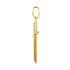 Kreuzanhänger aus 18 Karat Gelbgold – Elegant und Zeitlos - 112797