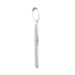 Pendentif croix en or blanc 18 carats – élégant et intemporel - 166087