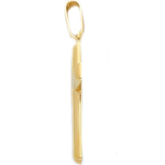 Pendentif croix en or jaune 18 carats – élégant et intemporel - 166088