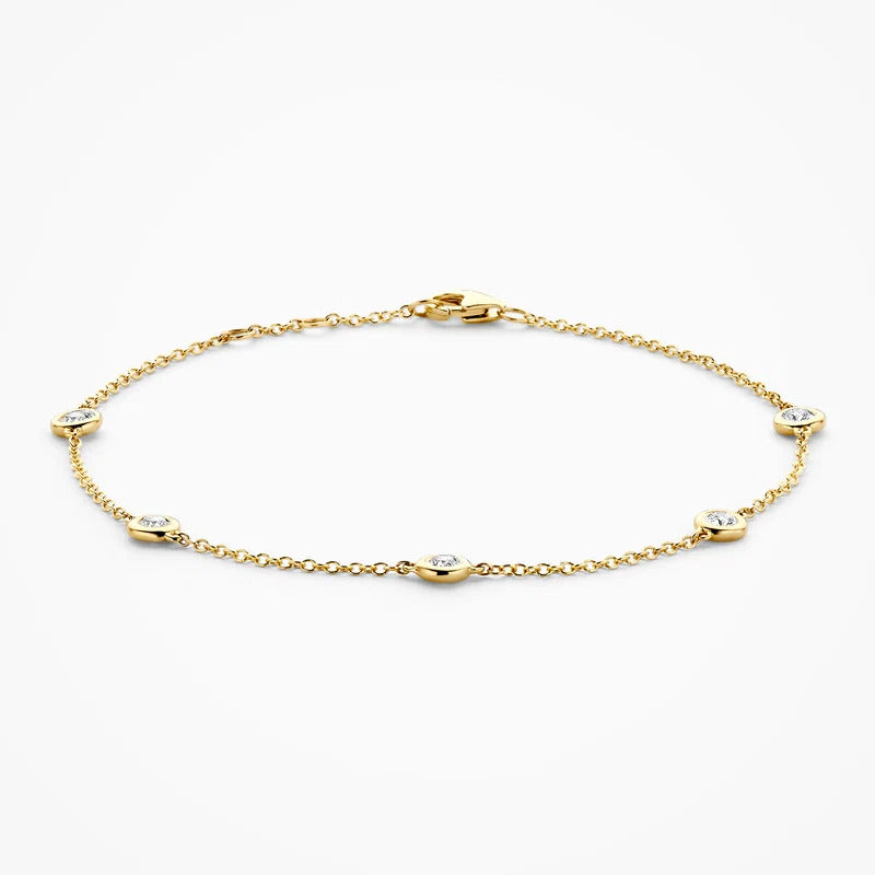 Labordiamant-Armband aus 14 Karat Gelbgold 0.37 ct - LG2002Y