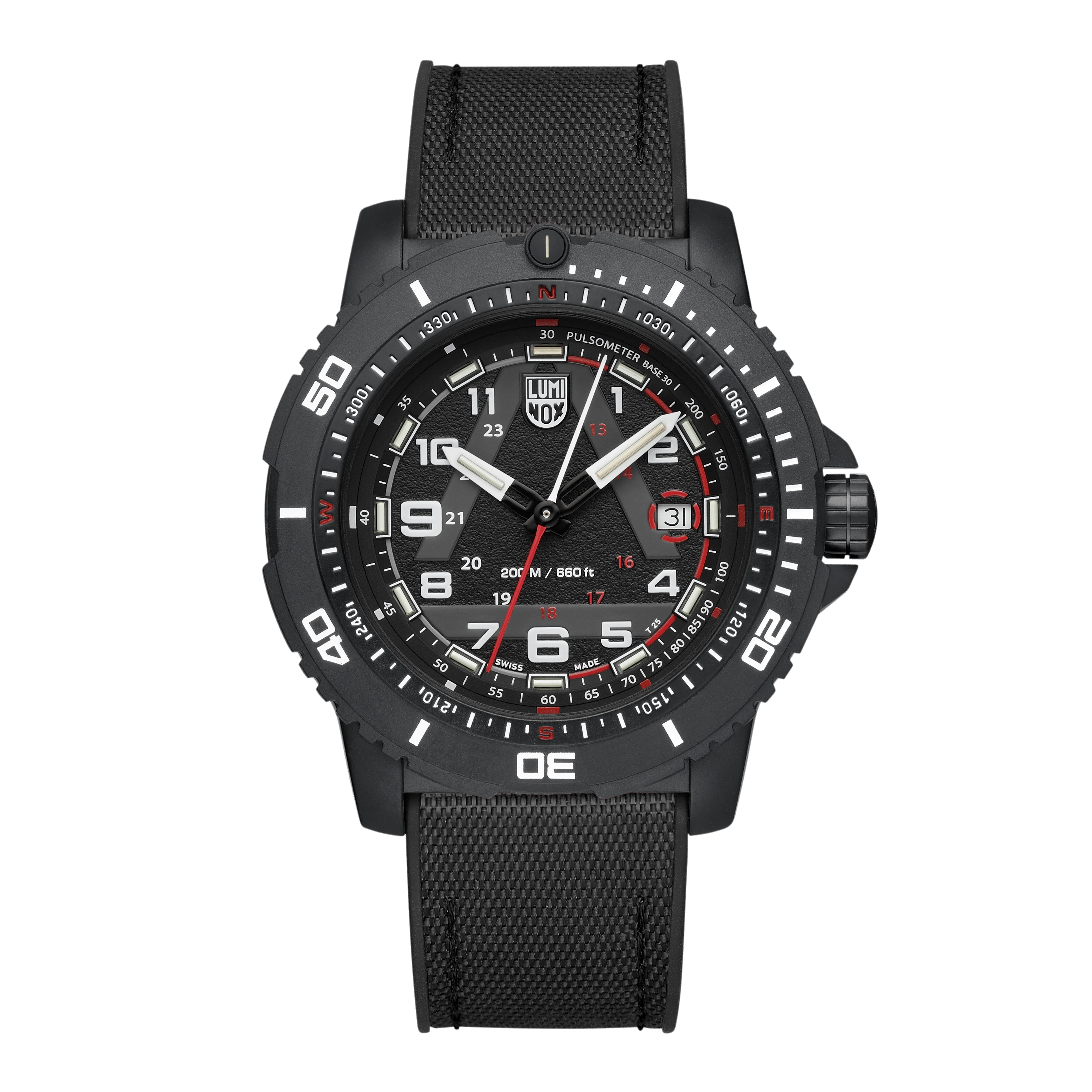 Luminox ICE-SAR 45mm Outdoor Uhr Schwarz