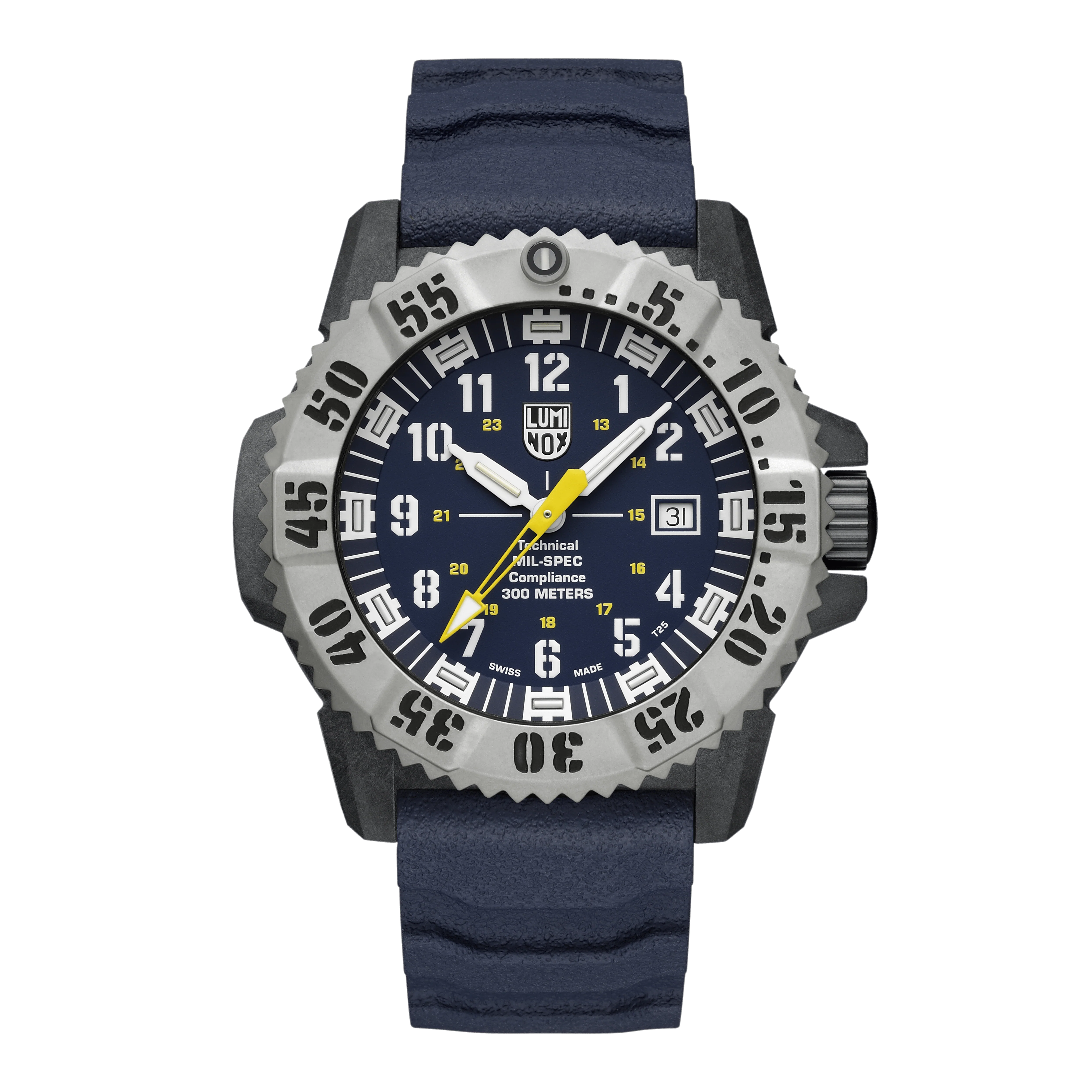 Luminox MIL-SPEC 46mm Taucheruhr Schwarz Titan