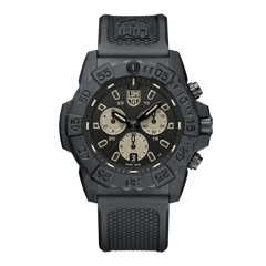 Luminox Navy SEAL Chronograph 45mm Taucheruhr Schwarz