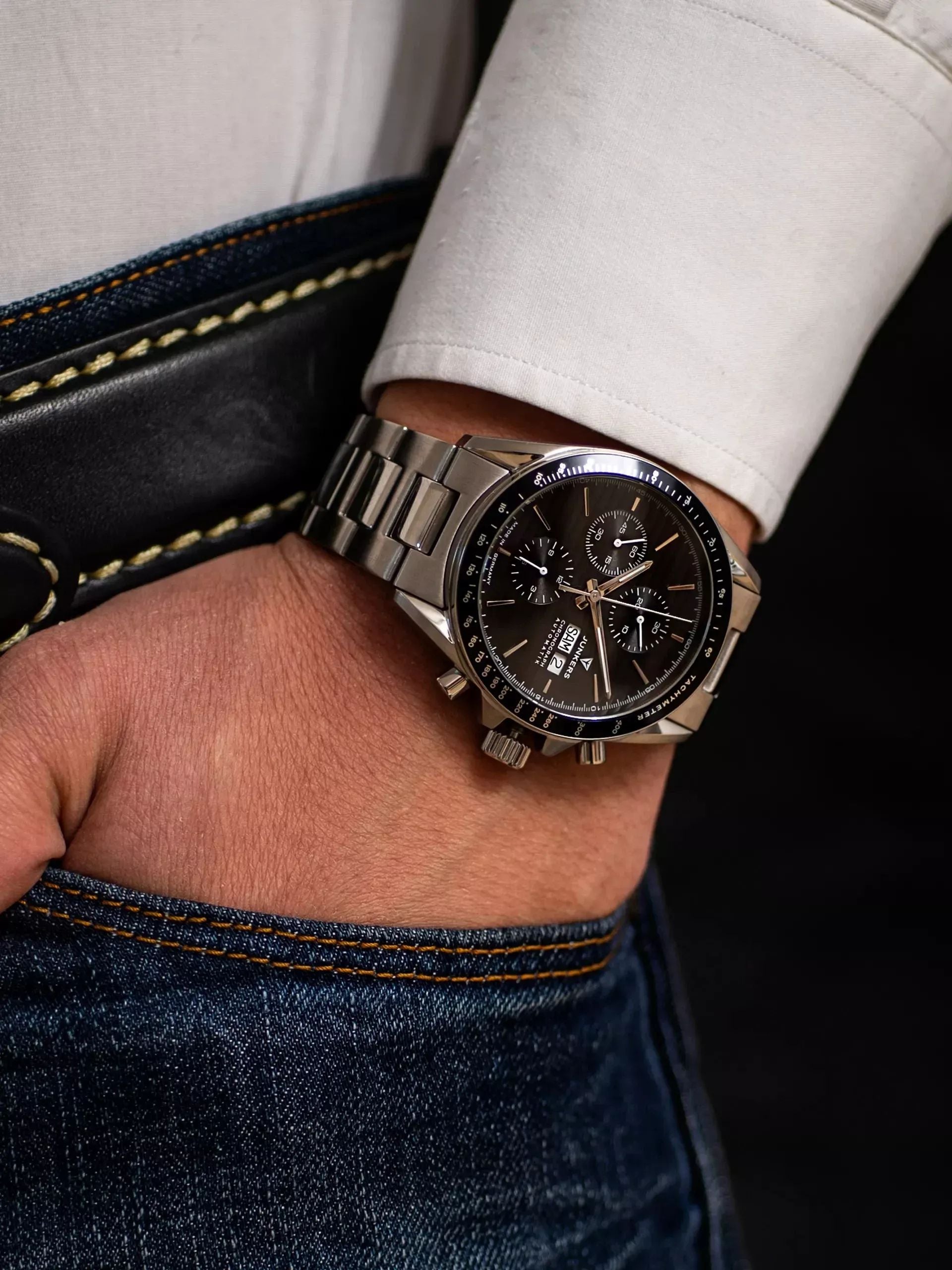 Luminox Sport Timer Stahl/Schwarz Herrenuhr - XS.0941