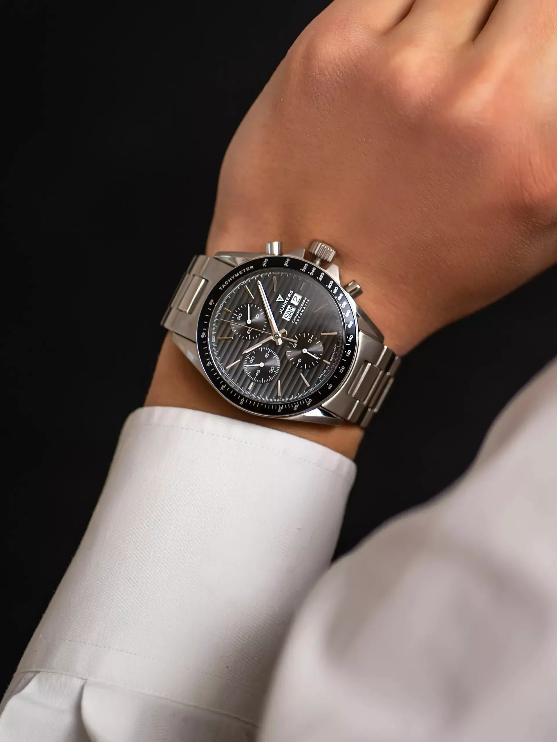 Luminox Sport Timer Stahl/Schwarz Herrenuhr - XS.0941