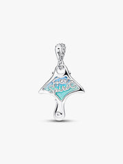 Mantarochen Charm-Anhänger Sterling-Silber - 794685C01
